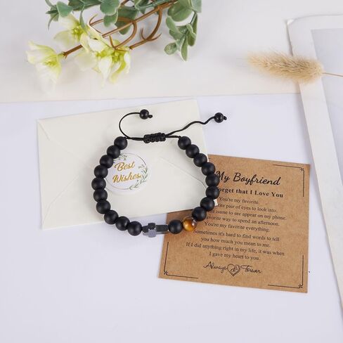 سوار صليب مسيحي من الحجر الطبيعي هدايا دينية مسيحية كاثوليكية للرجال والأولاد in Kuwait