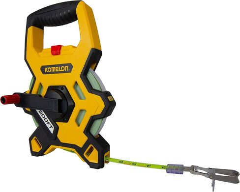 Komelon Contractor LT Tape Measure,Black,200 FT in Saudi Arabia