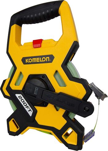 Komelon Contractor LT Tape Measure,Black,200 FT in Saudi Arabia