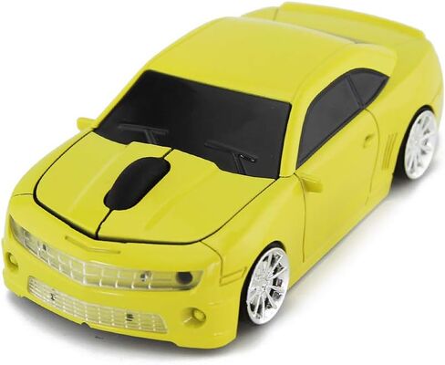 for Wireless Sports Car Mouse Desktop Laptop Computer Optical Mouse Mice AAA Battery Nano USB 2.4GHz (Red) in Saudi Arabia