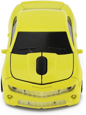 for Wireless Sports Car Mouse Desktop Laptop Computer Optical Mouse Mice AAA Battery Nano USB 2.4GHz (Red) in Saudi Arabia