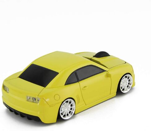 for Wireless Sports Car Mouse Desktop Laptop Computer Optical Mouse Mice AAA Battery Nano USB 2.4GHz (Red) in Kuwait
