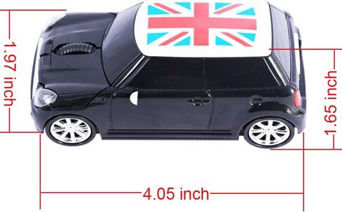 Sports Car Shaped Wireless Mouse 3 Button Optical Mouse Ergonomic Gaming Mice with USB Receiver for PC Computer Laptop Gift in Saudi Arabia