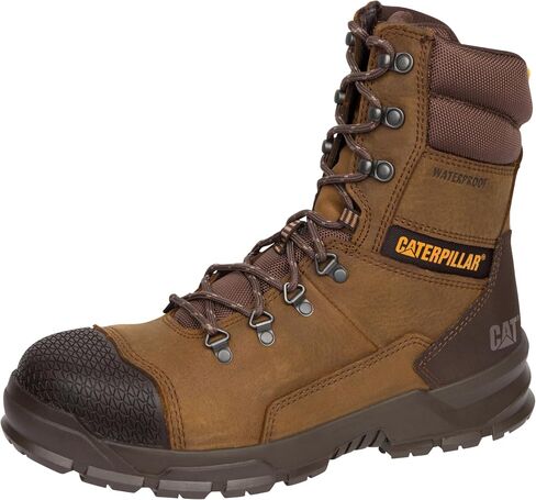 Cat Footwear P9164220111.5M Accomplice X 8" Wp St - Real Brown 11.5M in Saudi Arabia