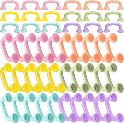 Shappy 48 Pcs Colorful Whisper Reading Phones Auditory Feedback Hear Myself Sound Phone Speech Therapy Toy Tool for Classroom Accelerate Reading Fluency Comprehension and Pronunciation(Morandi Color) in Saudi Arabia