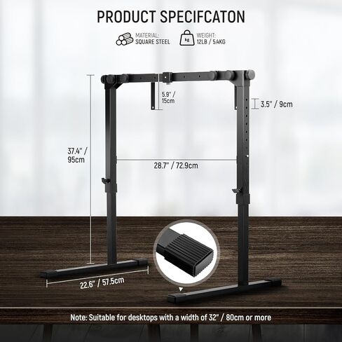 NEEWER Overhead Camera Mount Rig for Top Down Shot with 1s Quick Switch Lock Arca Type QR Plate, Heavy Duty Tabletop Multi Device Stand for Cooking Drawing Crafts Stream, Desk Width≥32"/80cm, ST200 in Saudi Arabia