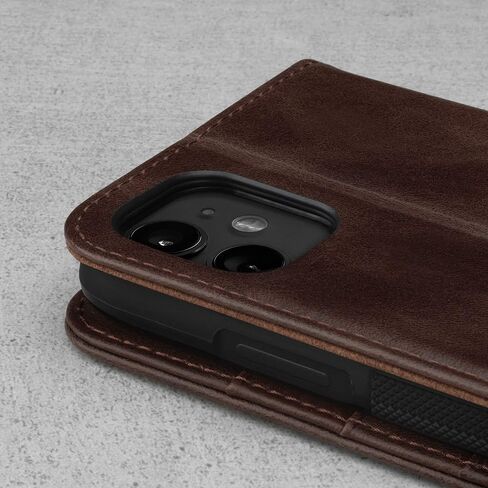 TORRO Leather Case Compatible with iPhone 11 – Genuine Leather Wallet Case/Cover with Card Holder and Stand Function (Black) in Saudi Arabia