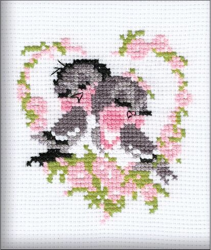 First Love Counted Cross Stitch Kit-5x6.25 10 Count in Saudi Arabia