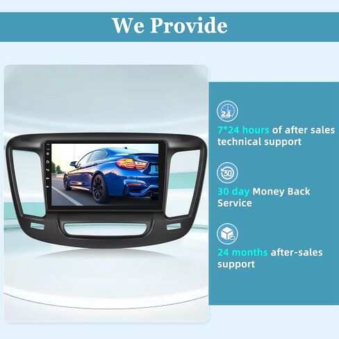 [2+64G] Android 13 Car Radio for Chrysler 200 200C 200S 2015-2019 - Wireless Carplay and Android Auto - 9 Inch Touchscreen Car Stereo with Hi-Fi/WiFi/GPS/SWC + AHD Backup Camera in Saudi Arabia