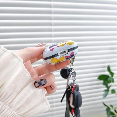 OINbxw for Airpod Case Cover, Airpod Case Personalized Custom with Lanyard Keychain Cool Cartoon Cute Anime Design Series Airpod Case for Women Girls Wireless Airpod 2 Case (Mickey) in Saudi Arabia