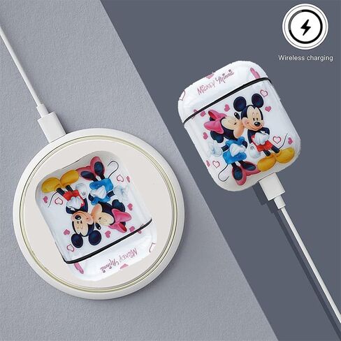 OINbxw for Airpod Case Cover, Airpod Case Personalized Custom with Lanyard Keychain Cool Cartoon Cute Anime Design Series Airpod Case for Women Girls Wireless Airpod 2 Case (Mickey) in Saudi Arabia