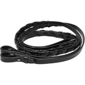 CHALLENGER 54" Full Horse English Laced Leather Reins 805LR04