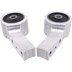 NewYall Front Lower Left and Right Suspension Control Arm Bushings with Brackets