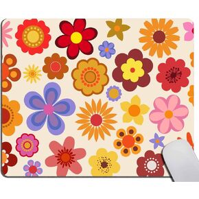 Mouse Pad, Funny Cat and His Dog Mouse Pad, Washable Square Cloth Mousepad for Office Laptop, Non-Slip Rubber Base Mouse Pads for Wireless Mouse, Computer Mouse Pads for Desk