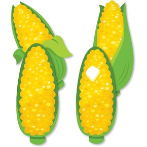 Big Dot of Happiness It's Corn - Decorations DIY Fall Harvest Party Essentials - Set of 20