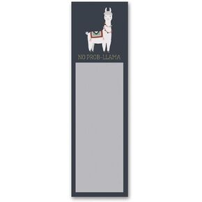 Primitives by Kathy No Prob-Llama Magnetic Sticky Notepad in Navy Blue (100902)