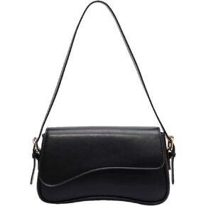 Verdusa Women's Flap Underarm Shoulder Bags PU Leather Crossbody Bag