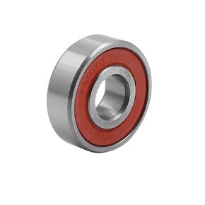 uxcell 6201RS Deep Groove Ball Bearing Rubber Sealed Shielded Universal 32x 12 x 10mm Replacement Red Silver Tone