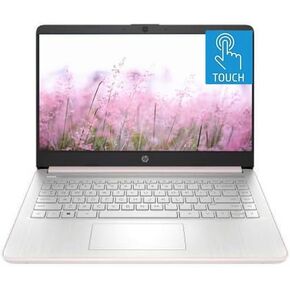 HP Portable 13.8" HD Touchscreen IPS Laptop, Intel Celeron N Processor Up to 2.78GHz, 4GB DDR4, 64GB SSD, HDMI, Webcam, Bluetooth, Windows 11, Dale Pink (Renewed)