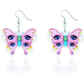 Melanie Butterfly Earrings Acrylic Butterfly Earrings Fans Inspired Earrings Gifts for Women Fans