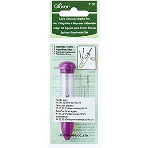 Clover Needlecraft Clover 3168 Needlecraft Lace Darning Needle Set