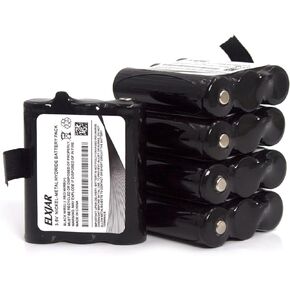(5-Pack) 3.6V BATT10 Battery Replacement for Midland BATT10 BATT-10, AVP13 MID-AVP13, Midland T71, T75, T77, T79, Midland X-Talker Radios T71, T75, T77, T79