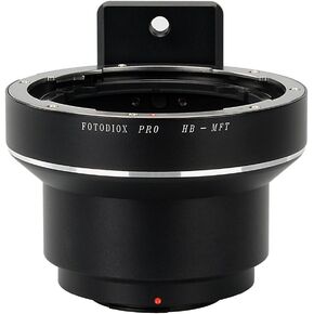 Fotodiox Pro Lens Mount Adapter - Hasselblad V-Mount SLR Lens to Micro Four Thirds (MFT, M4/3) Mount Mirrorless Camera Body