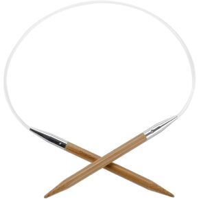 ChiaoGoo 16-Inch Bamboo Circular Knitting Needles, 7/4.5mm