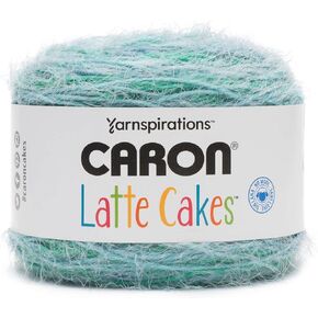 Caron Latte Cakes Self-Striping Yarn, 8.8 oz. / 250g, 530 Yards / 485 Meters (Velvet Teal 291222-22006)