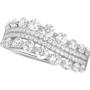 Curved Wedding Band for Women AAAAA Eternity Ring for Her 925 Sterling Silver Bridal Engagement Cz Size 5-10