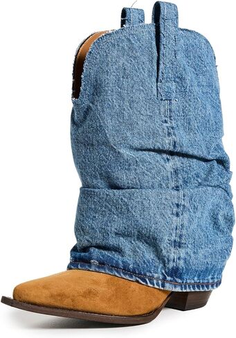 أحذية رعاة البقر مكتنزة للنساء من R13 in Kuwait