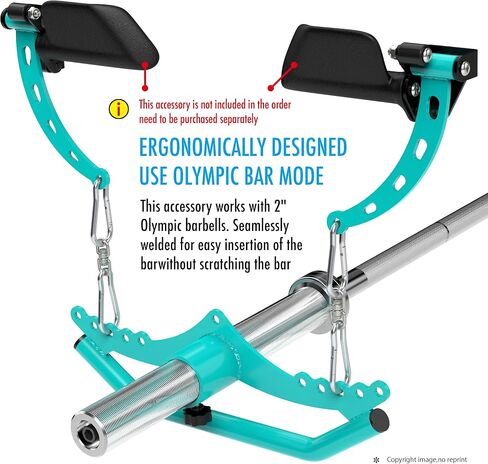 JFJ Home Gym Fitness Spreader Bar, Multi-Grip Wide LAT Pull Down Bar, Neutral Grip Handle, LAT Pulldown Attachments Long Bar for Cable Pulley System Mahine, T-bar Row Landmine Attachment in Saudi Arabia
