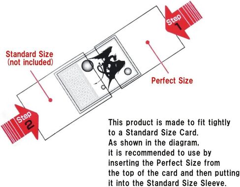 KMC Hyper Mat Sleeve Red (80-Pack) + 100 Pochettes Card Barrier Perfect Size Soft Sleeves Value Set ! in Saudi Arabia