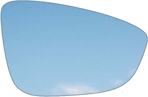 Right Passenger Side Heated Mirror Glass Compatible with Passat 2013-2018, Jetta 2011-2018, Beetle 2012-2019 Replace#: 3C8 857 522 in Saudi Arabia