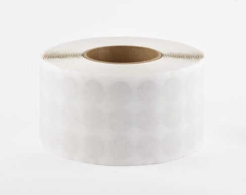 1-Inch Adhesive Cork Dots – 1,000-Pack of Mini Self-Adhesive Cork Circles – 1" Adhesive Back Discs – 1/16" Thick – Dots Packaged on a Roll in Saudi Arabia