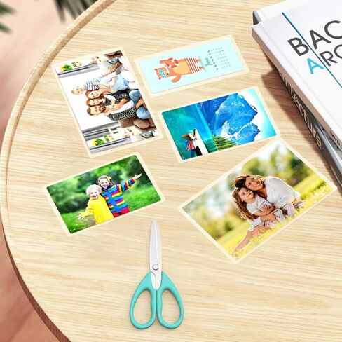 KTRIO Self-Adhesive Laminating Sheets 8.5 x 11 inches, 25 Sheets, 4 Mil Thickness, Clear Self Sealing Laminate Sheets for Crafts, No Machine Needed Stick Lamination Sheets in Saudi Arabia