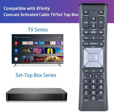 New Replacement Xfinity XR11 Voice Remote Control for XFinity Comcast Activated Cable TV Backlit Remote Control in Saudi Arabia
