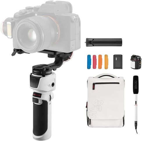 Zhi yun Crane M3 Pro Handheld 3-Axis Gimbal with Shotgun Mic & Expansion Base All in One Stabilizer for Mirrorless Camera Smartphone Action Camera in Saudi Arabia