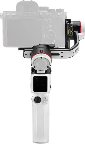 Zhi yun Crane M3 Pro Handheld 3-Axis Gimbal with Shotgun Mic & Expansion Base All in One Stabilizer for Mirrorless Camera Smartphone Action Camera in Saudi Arabia