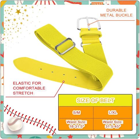 3 أزواج من جوارب البيسبول والحزام مجموعة كومبو من جوارب البيسبول اللينة مع حزام بيسبول مرن للشباب والكبار in Kuwait