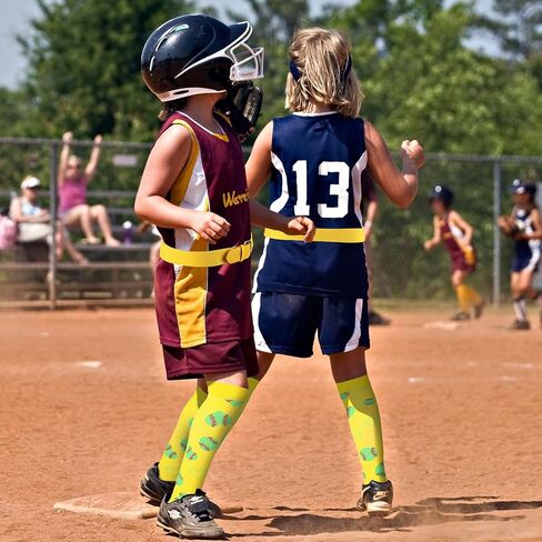 3 أزواج من جوارب البيسبول والحزام مجموعة كومبو من جوارب البيسبول اللينة مع حزام بيسبول مرن للشباب والكبار in Kuwait