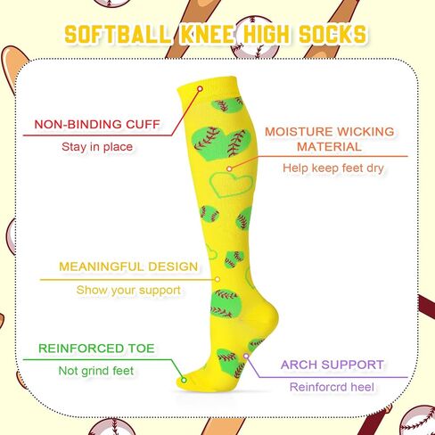 3 أزواج من جوارب البيسبول والحزام مجموعة كومبو من جوارب البيسبول اللينة مع حزام بيسبول مرن للشباب والكبار in Kuwait