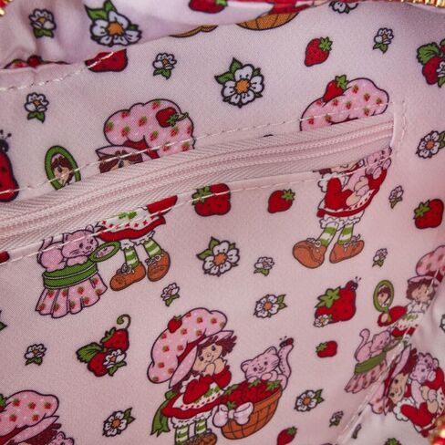 Loungefly Strawberry Shortcake Heart Shaped Figural Crossbody Bag in Saudi Arabia