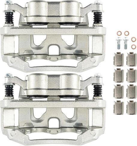 Rear Brake Caliper 18B5472 + 18B5473 Replacement For 2013-2022 F250 Super Duty, 2013-2022 F350 Super Duty, Pair Set of 2 Rear Driver and Passenger Side in Saudi Arabia
