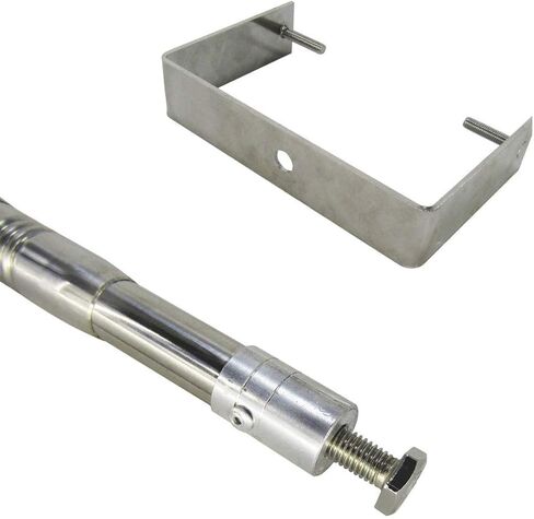 YJINGRUI Telescopic Water Sampler Dipper 0.66m-1.5m Stainless Steel Pendulum Beaker Sampler Ladle 600 ml Water Sampling Pole Sampler Rod (0.66m-1.5m) in Saudi Arabia
