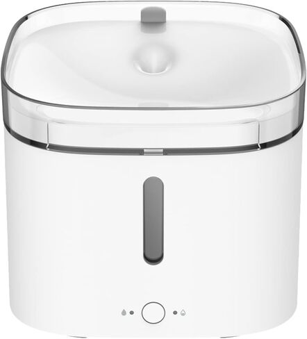 نافورة الحيوانات الأليفة الذكية من Xiaomi، زنبرك مائي دائري، تصفية 4 مراحل، تشغيل هادئ، اتصال بالمنزل الذكي، أبيض in Kuwait