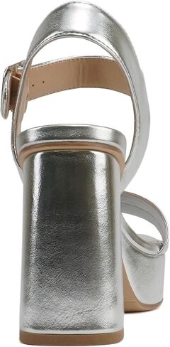 Soda “MACEY" ~ Women Open Square Toe Single Band High Heel Platform Dress Sandal with Adjustable Ankle Strap in Saudi Arabia