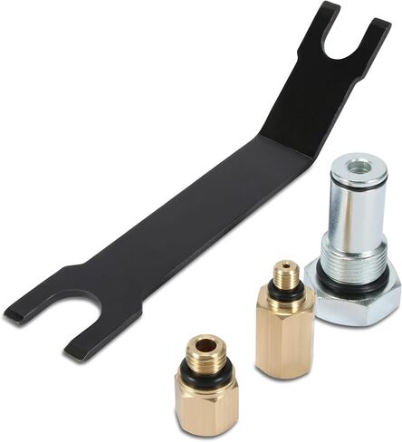 طقم اختبار تسرب محولات السكك الحديدية الزيتية ذات الضغط العالي RDBS + مضخة زيت عالية الضغط HPOP أداة قطع سريعة متوافقة مع Ford 6.0L Powerstroke، مضخة زيت عالية الضغط IPR صمام مجموعة اختبار الهواء ومحول السكك الحديدية in Kuwait