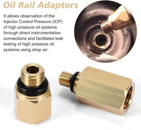 طقم اختبار تسرب محولات السكك الحديدية الزيتية ذات الضغط العالي RDBS + مضخة زيت عالية الضغط HPOP أداة قطع سريعة متوافقة مع Ford 6.0L Powerstroke، مضخة زيت عالية الضغط IPR صمام مجموعة اختبار الهواء ومحول السكك الحديدية in Kuwait