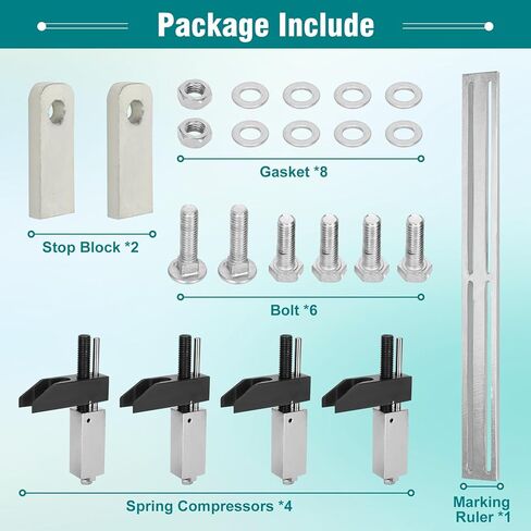 أدوات ضاغط زنبركي لمشغل المحرك 10259A/10259B متوافقة مع محرك Fiat MultiAir 1.4L 16V 2.4L Multiair 2.0L Turbo BF/FB/FF/PF/UF/VM، يستبدل # 10324، 10409، 2000034500 in Kuwait